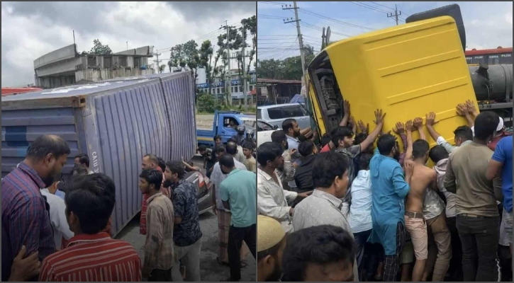 কুমিল্লায় লরিচাপায় একই পরিবারের ৪ জন নিহত